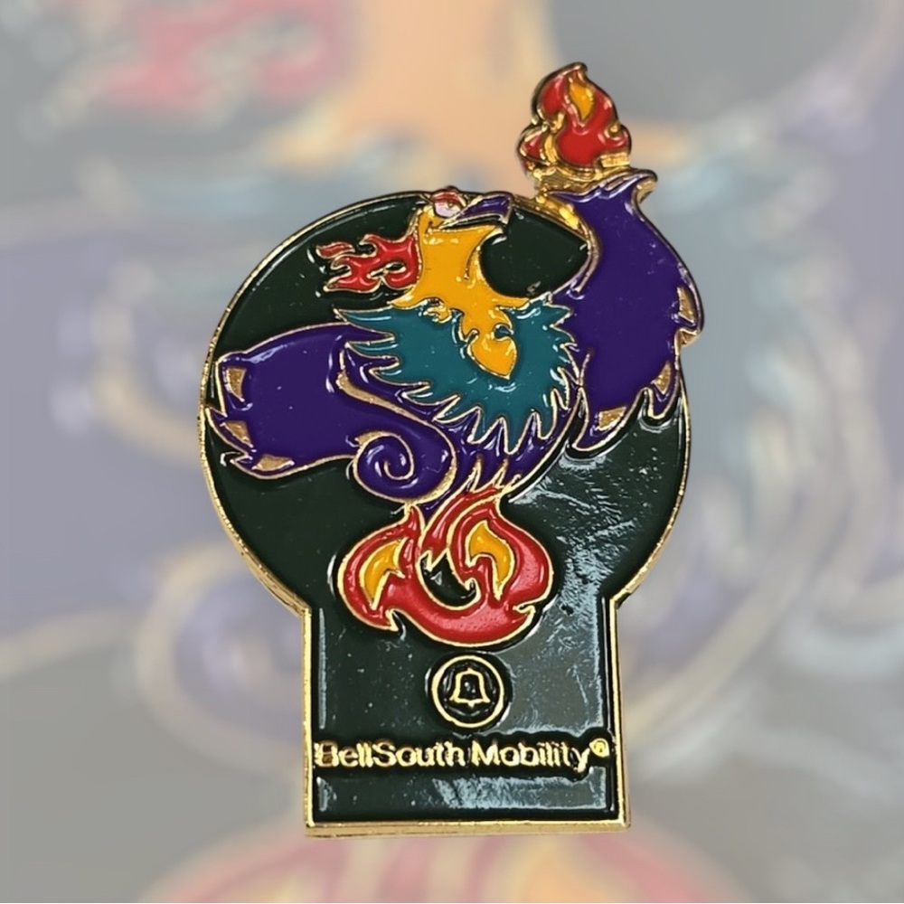 OLYMPIC ATLANTA 1995? - BELL SOUTH MOBILLITY - vintage pin badge